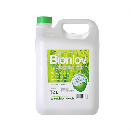 Paliwo do biokominka premium Bionlov 5L