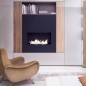 Biokominek automatyczny Forma 800 Fireplace z Prime Fire 590 Planika Fires