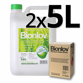 Paliwo do biokominka premium Bionlov 10L