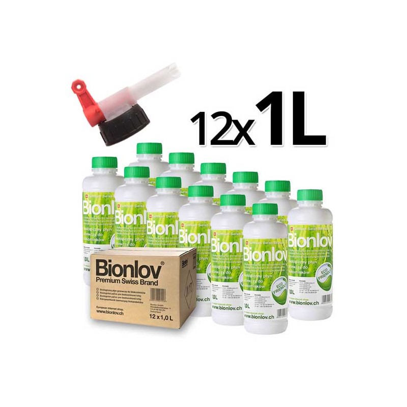Biopaliwo Premium Bionlov 12L + kranik