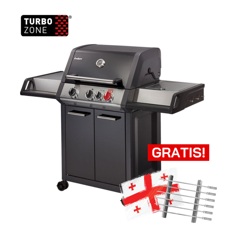 Grill gazowy Enders Monroe Black PRO 3K Turbo 83713