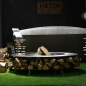 Palenisko ogrodowe Hetta Wood 150 Black Inox Hetta Supply