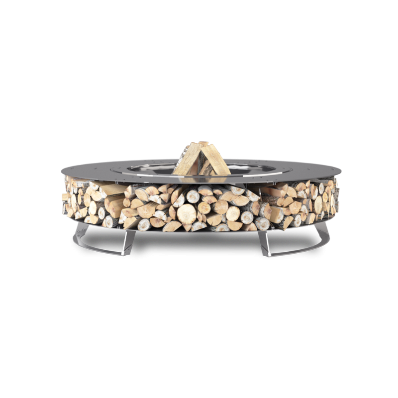 Palenisko ogrodowe Hetta Wood 150 Inox Hetta Supply