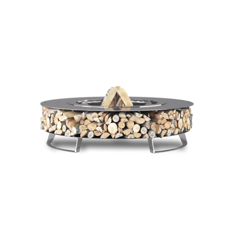 Palenisko ogrodowe Hetta Wood 120 Inox Hetta Supply