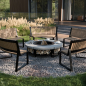 Palenisko ogrodowe Hetta Round 155 Inox Granit Viscount Hetta Supply