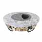 Palenisko ogrodowe Hetta Round 155 Inox Granit Viscount Hetta Supply