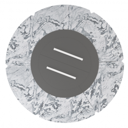 Palenisko ogrodowe Hetta Round 155 Inox Granit Viscount Hetta Supply