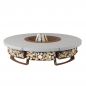 Palenisko ogrodowe Hetta Round 230 Corten Beton Hetta Supply