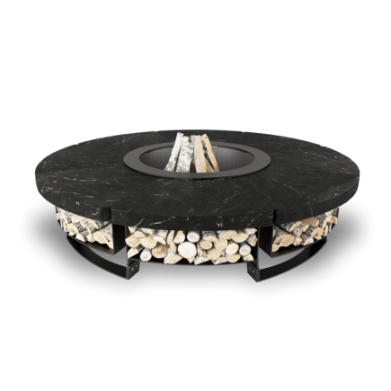 Palenisko ogrodowe Hetta Round 230 Stal Granit Monumental Hetta Supply