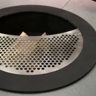 Palenisko ogrodowe Hetta Round 230 Inox Granit Monumental Hetta Supply