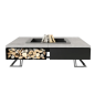 Palenisko ogrodowe Hetta Square 180 Stal Granit Viscount Hetta Supply