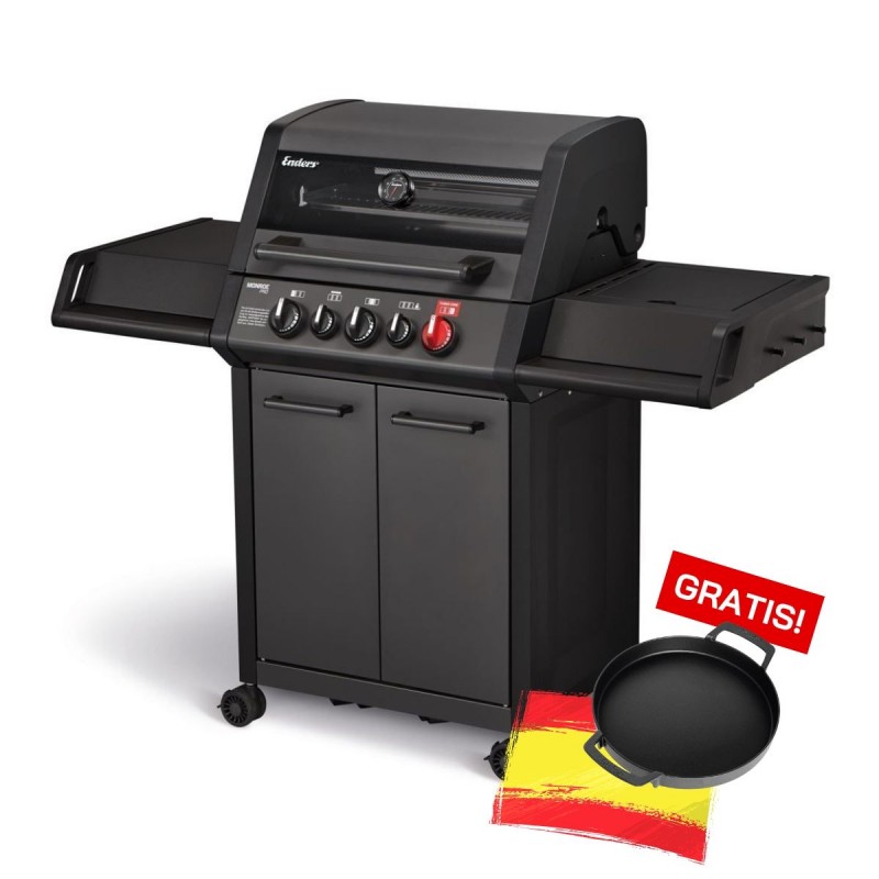 Grill gazowy Enders Monroe PRO 3 SIK Turbo Shadow Series 838133