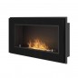 Biokominek wiszący Frame 900 Czarny z szybą Simple Fire Biokominek wiszący Frame 900 Czarny z szybą Simple Fire