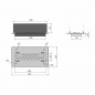 Biokominek do zabudowy w meblu Insert 600 Infire Biokominek do zabudowy w meblu Insert 600 Infire