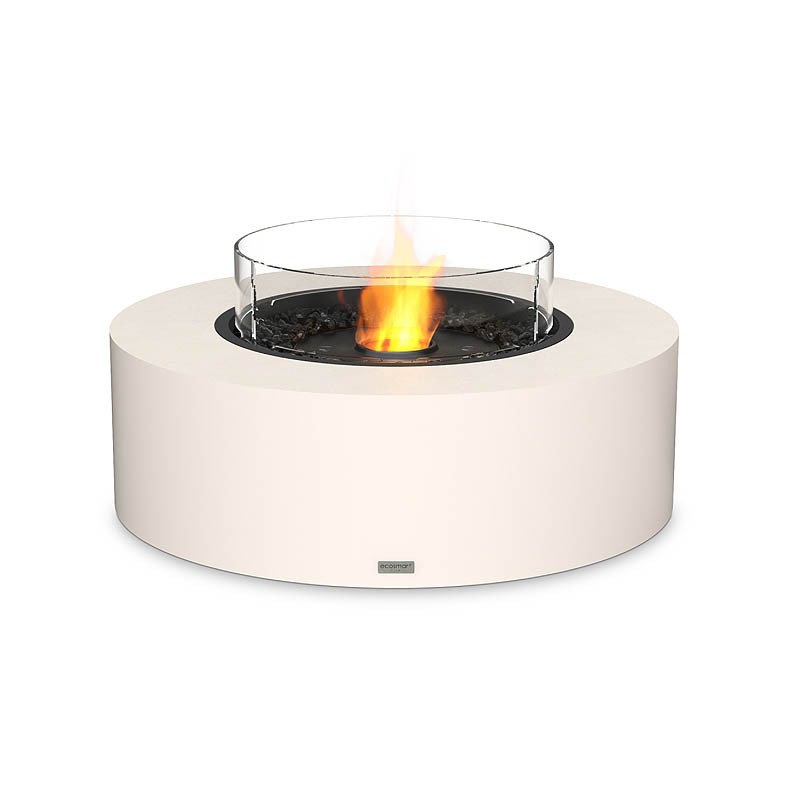 Biokominek wolnostojący Ark 40 BK Bone z szybą EcoSmart Fire Biokominek wolnostojący Ark 40 BK Bone z szybą EcoSmart Fire