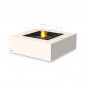 Biokominek wolnostojący Base 40 BK Bone z szybą EcoSmart Fire Biokominek wolnostojący Base 40 BK Bone z szybą EcoSmart Fire