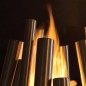 Biokominek Stix Stainless Steel BK EcoSmart Fire