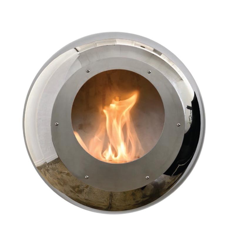 Biokominek wiszący Vellum Stainless Steel Cocoon Fires Biokominek wiszący Vellum Stainless Steel Cocoon Fires