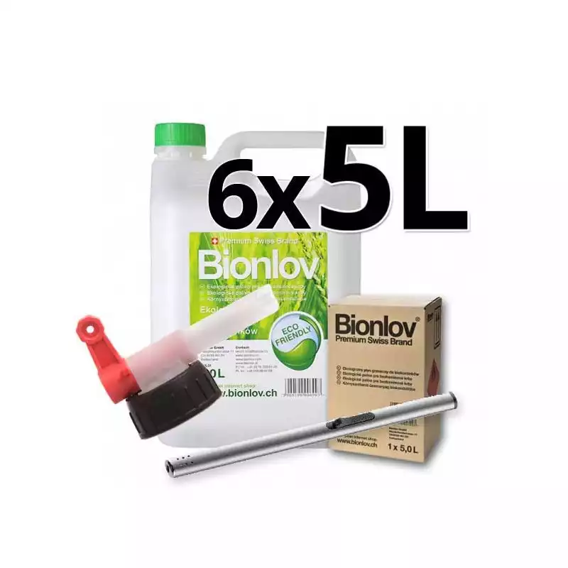 Zestaw Bionlov premium 30L + kranik + zapalniczka