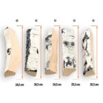 Polana dekoracyjne brzoza duże AkoWood - 5 sztuk