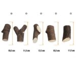 Polana dekoracyjne buk małe AkoWood - 5 sztuk