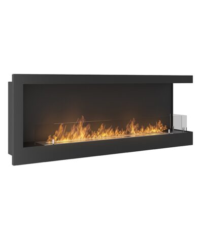 Biokominek Corner R 1200 z szybą Simple Fire