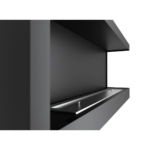 Biokominek Corner R 1200 z szybą Simple Fire - obrazek 4