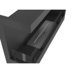 Biokominek Corner L 900 z szybą Simple Fire - obrazek 4