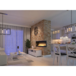 Biokominek Corner R 1200 z szybą Simple Fire - obrazek 9