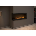 Biokominek Corner L 1200 z szybą Simple Fire - obrazek 5