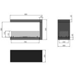 Biokominek Inside U800 Infire