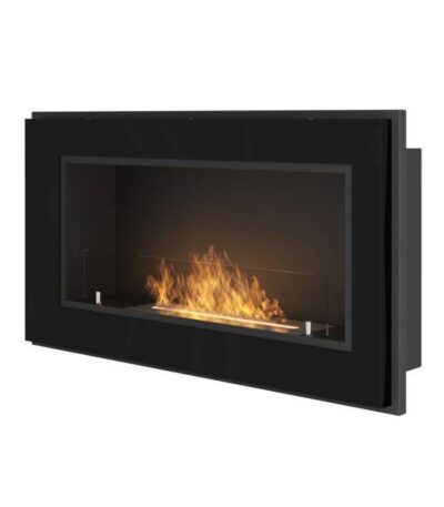 Biokominek Frame 900 Czarny z szybą Simple Fire