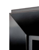 Biokominek Frame 1800 Czarny z szybą Simple Fire