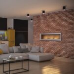 Biokominek Frame 1800 Biały z szybą Simple Fire