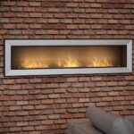 Biokominek Frame 1800 Biały z szybą Simple Fire