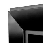 Biokominek Frame 550 Czarny z szybą Simple Fire