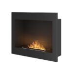 Biokominek Frame 600 Czarny z szybą Simple Fire