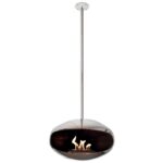 Biokominek Aeris Hanging Stainless Steel Cocoon Fires
