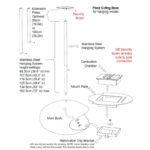 Biokominek Aeris Hanging Stainless Steel Cocoon Fires