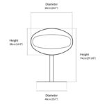 Biokominek Pedestal Standing Stainless Steel Cocoon Fires