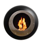 Biokominek wiszący Vellum Black Cocoon Fires