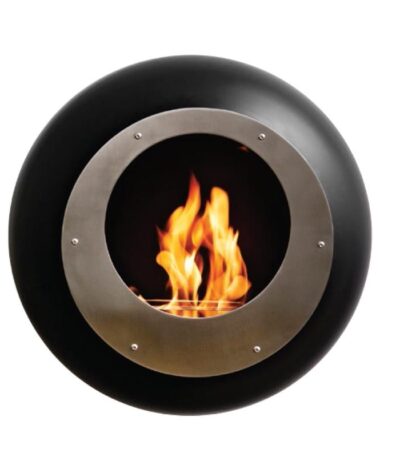 Biokominek wiszący Vellum Black Cocoon Fires