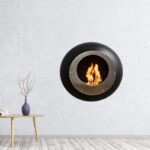 Biokominek wiszący Vellum Black Cocoon Fires