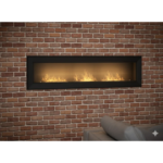 Biokominek Frame 1800 Czarny Matowy z szybą Simple Fire - obrazek 7