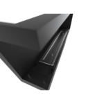 Biokominek Corner L 1200 z szybą Simple Fire - obrazek 3