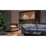 Biokominek Corner L 1200 z szybą Simple Fire - obrazek 9