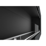 Biokominek Frame 1200 Czarny Matowy z szybą Simple Fire - obrazek 7