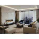 Biokominek Frame 1800 Biały z szybą Simple Fire - obrazek 6