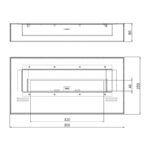 Wkład do kominka tradycyjnego Simplebox 500 SimpleFire