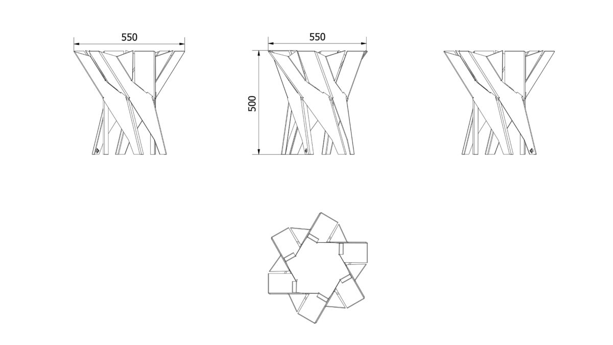 Palenisko ogrodowe Basket Kratki